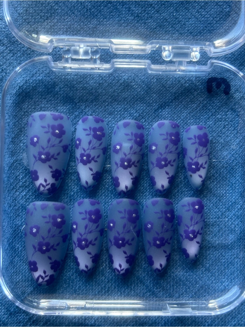 Mid-Length Almond - Handmade Artisan Press On Nails